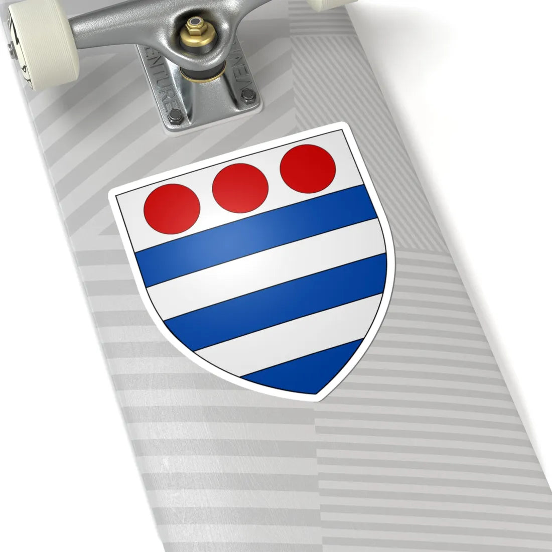 Arms of Grey of Ruthin Denbighshire (England) (Coat of Arms) STICKER Vinyl Kiss-Cut Decal - The Sticker Space