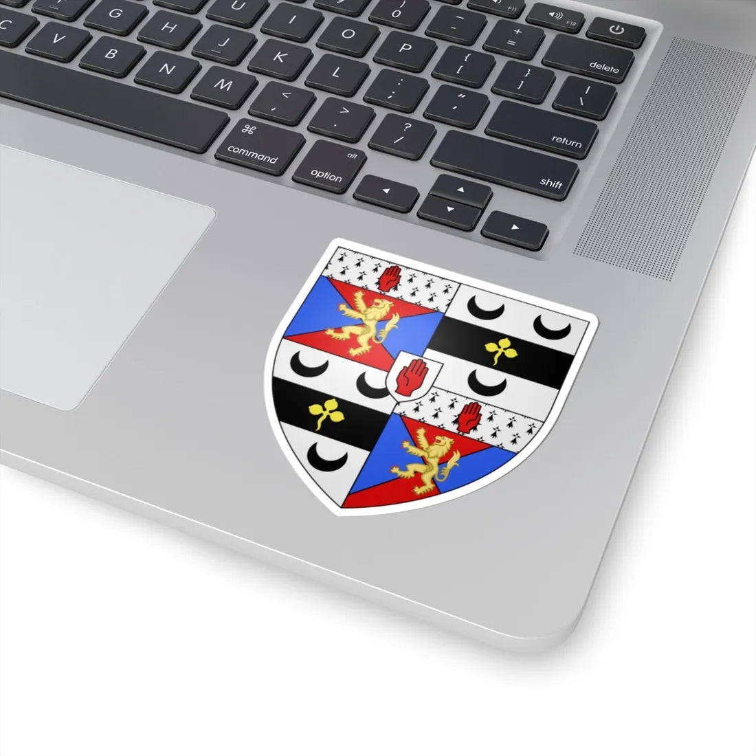 Arms of Guinness Baron Iveagh (Ireland) (Coat of Arms) STICKER Vinyl Kiss-Cut Decal - The Sticker Space