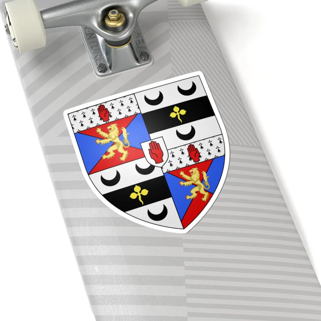 Arms of Guinness Baron Iveagh (Ireland) (Coat of Arms) STICKER Vinyl Kiss-Cut Decal - The Sticker Space