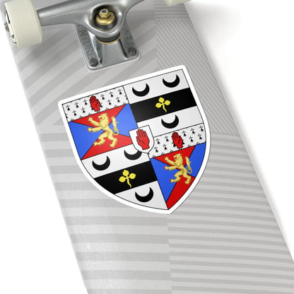 Arms of Guinness Baron Iveagh (Ireland) (Coat of Arms) STICKER Vinyl Kiss-Cut Decal - The Sticker Space