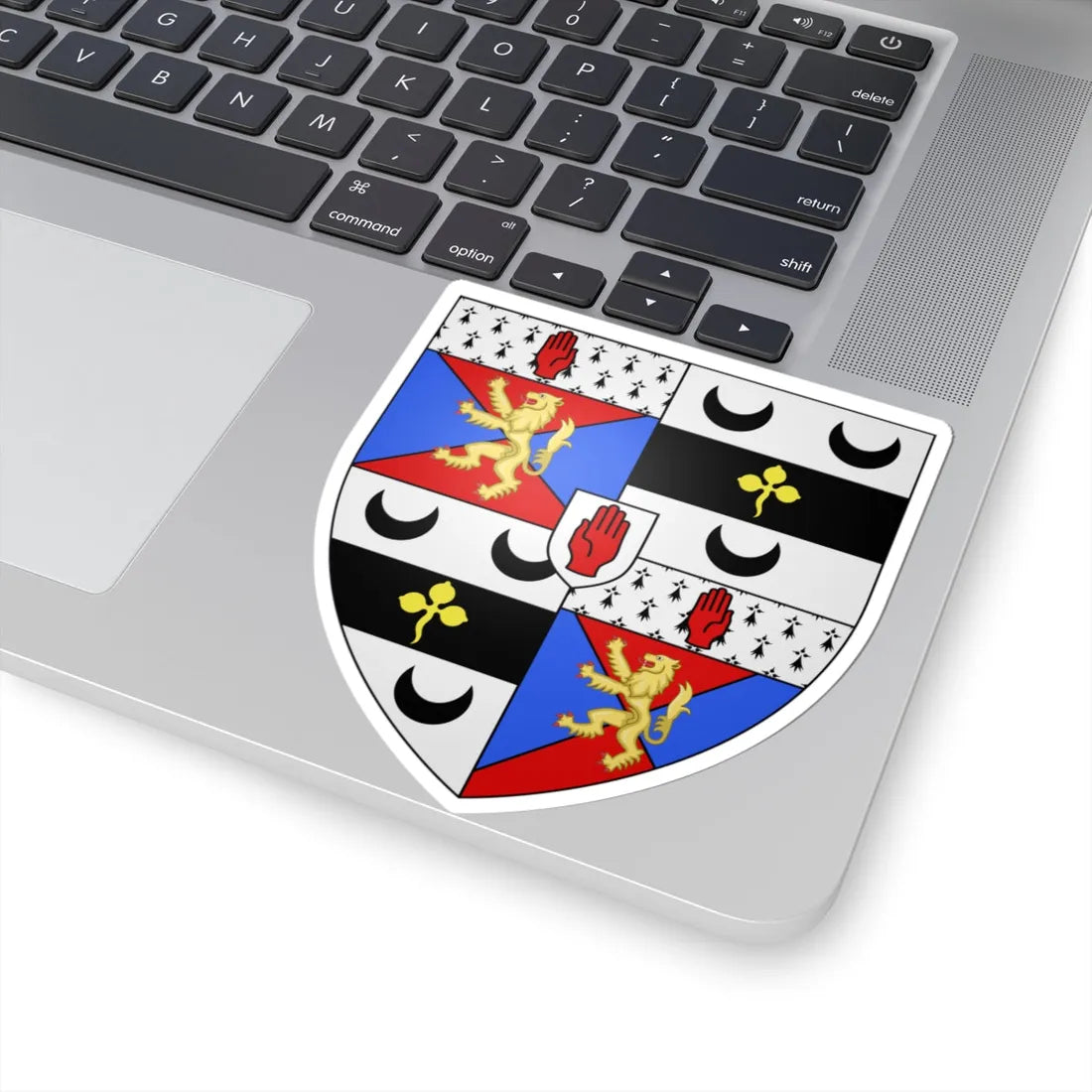 Arms of Guinness Baron Iveagh (Ireland) (Coat of Arms) STICKER Vinyl Kiss-Cut Decal - The Sticker Space