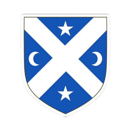 Arms of Haig (Scotland) (Coat of Arms) STICKER Vinyl Kiss-Cut Decal 3 Inch White - The Sticker Space