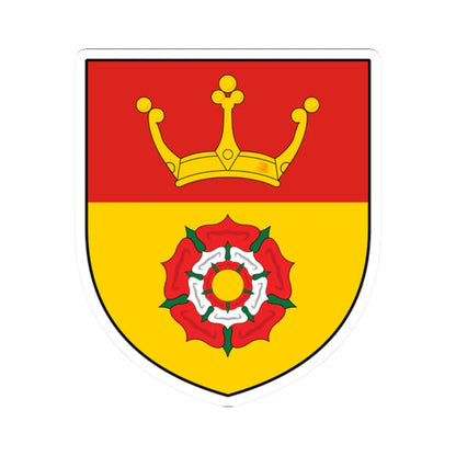 Arms of Hampshire (England) (Coat of Arms) STICKER Vinyl Kiss-Cut Decal 2 Inch White - The Sticker Space