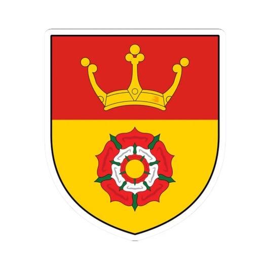 Arms of Hampshire (England) (Coat of Arms) STICKER Vinyl Kiss-Cut Decal 2 Inch White - The Sticker Space