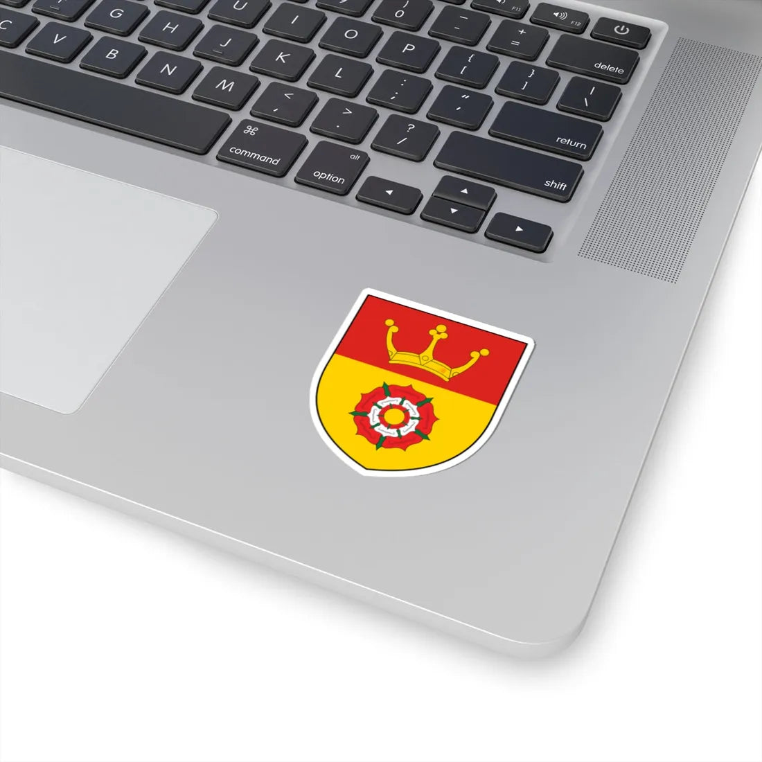 Arms of Hampshire (England) (Coat of Arms) STICKER Vinyl Kiss-Cut Decal - The Sticker Space