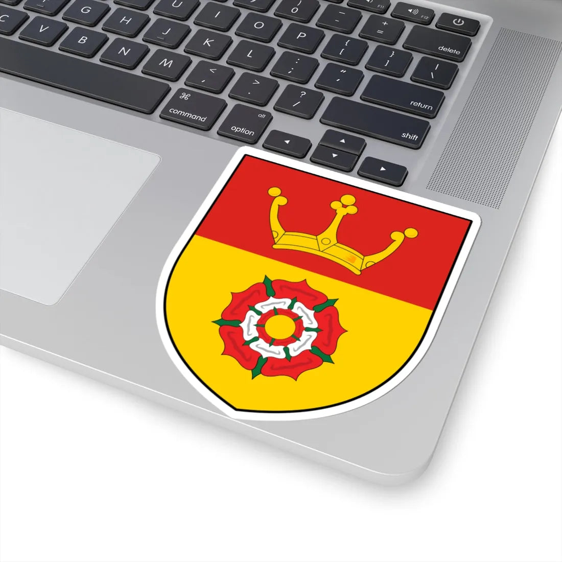 Arms of Hampshire (England) (Coat of Arms) STICKER Vinyl Kiss-Cut Decal - The Sticker Space