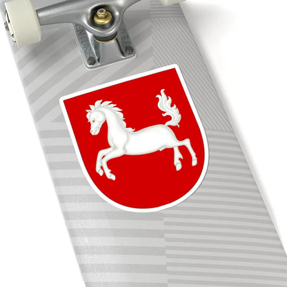 Arms of Hannover (Germany) (Coat of Arms) STICKER Vinyl Kiss-Cut Decal - The Sticker Space