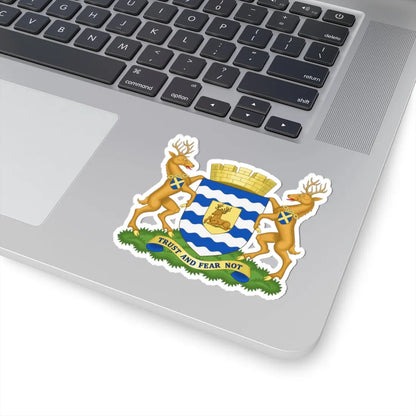 Arms of Hertfordshire County Council (England) (Coat of Arms) STICKER Vinyl Kiss-Cut Decal - The Sticker Space