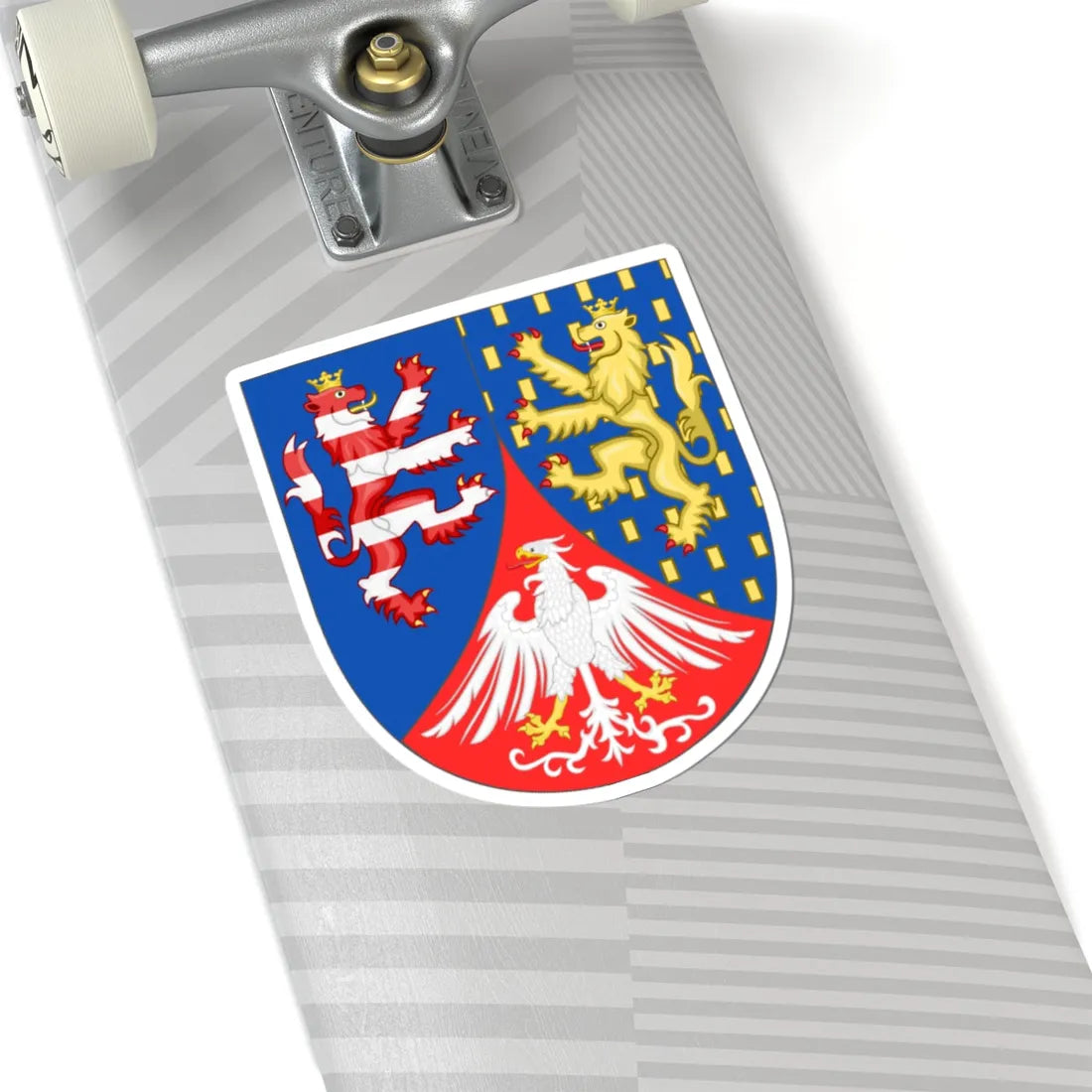 Arms of Hesse-Nassau (Germany) (Coat of Arms) STICKER Vinyl Kiss-Cut Decal - The Sticker Space