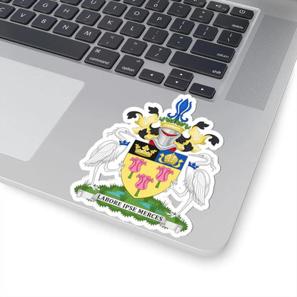 Arms of Holland County Council (England) (Coat of Arms) STICKER Vinyl Kiss-Cut Decal - The Sticker Space