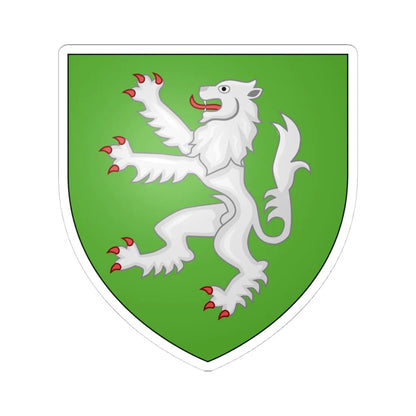 Arms of Home (Scotland) (Coat of Arms) STICKER Vinyl Kiss-Cut Decal 4 Inch White - The Sticker Space