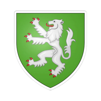 Arms of Home (Scotland) (Coat of Arms) STICKER Vinyl Kiss-Cut Decal 6 Inch White - The Sticker Space