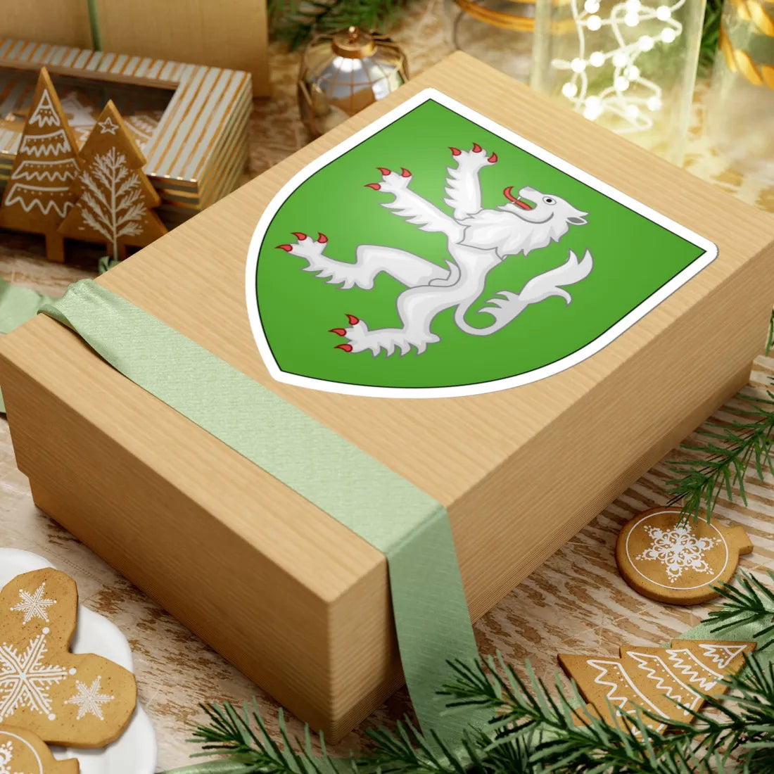 Arms of Home (Scotland) (Coat of Arms) STICKER Vinyl Kiss-Cut Decal - The Sticker Space