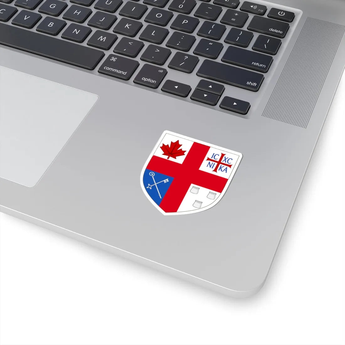 Arms of Independent Anglican Church Canada Synod (United Kingdom) (Coat of Arms) STICKER Vinyl Kiss-Cut Decal - The Sticker Space