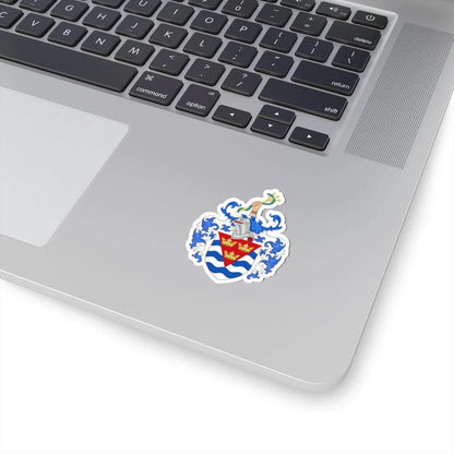 Arms of Isle of Ely County Council (England) (Coat of Arms) STICKER Vinyl Kiss-Cut Decal - The Sticker Space