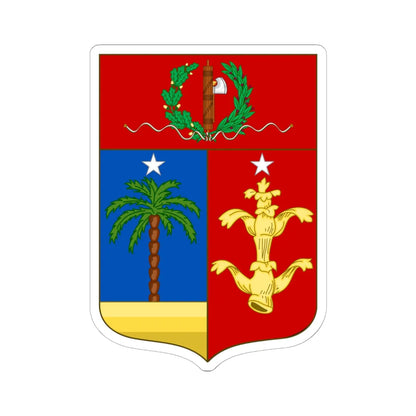 Arms of Italian Libya 1940-1943 (Libya) (Coat of Arms) STICKER Vinyl Kiss-Cut Decal 6 Inch White - The Sticker Space