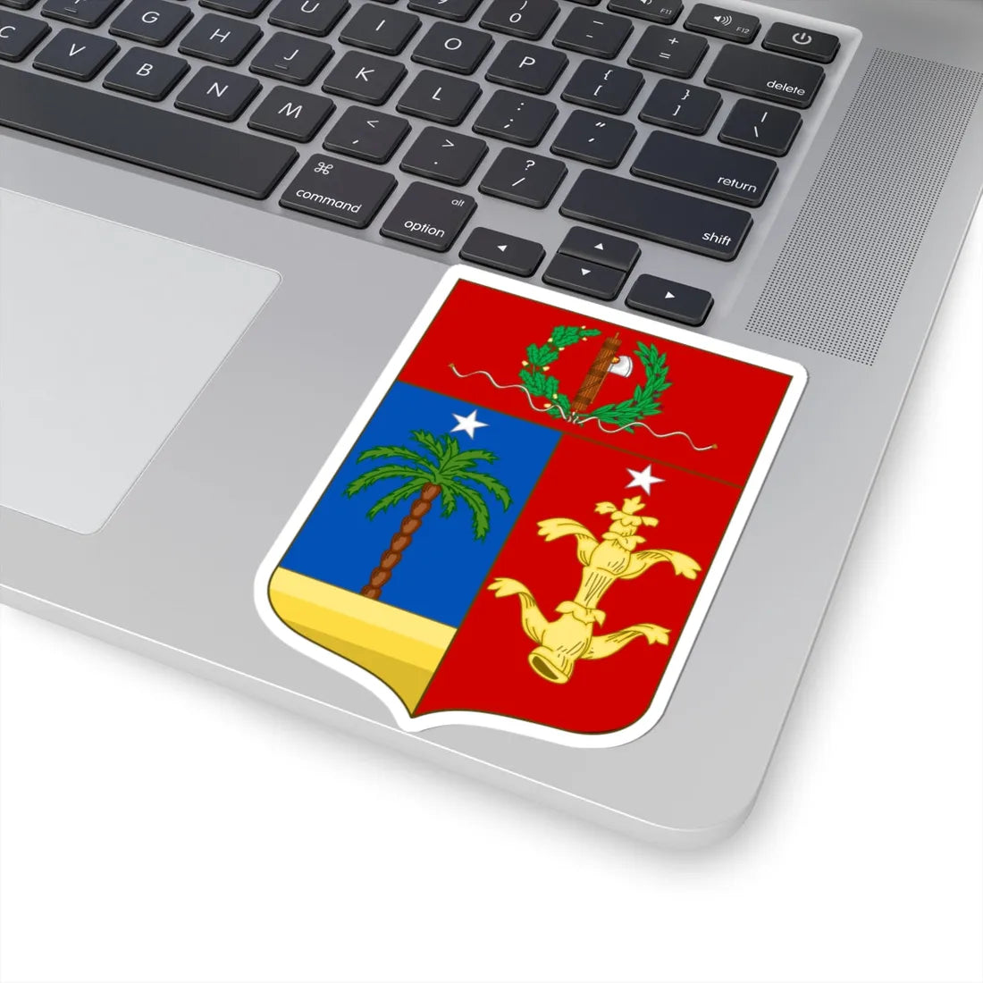 Arms of Italian Libya 1940-1943 (Libya) (Coat of Arms) STICKER Vinyl Kiss-Cut Decal - The Sticker Space