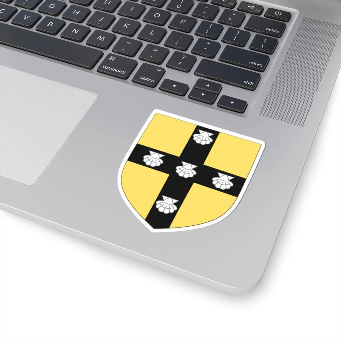 Arms of John III of Grailly (Spain) (Coat of Arms) STICKER Vinyl Kiss-Cut Decal - The Sticker Space