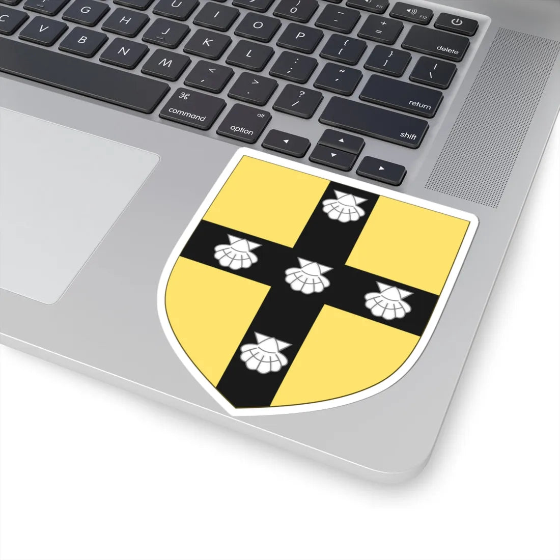 Arms of John III of Grailly (Spain) (Coat of Arms) STICKER Vinyl Kiss-Cut Decal - The Sticker Space