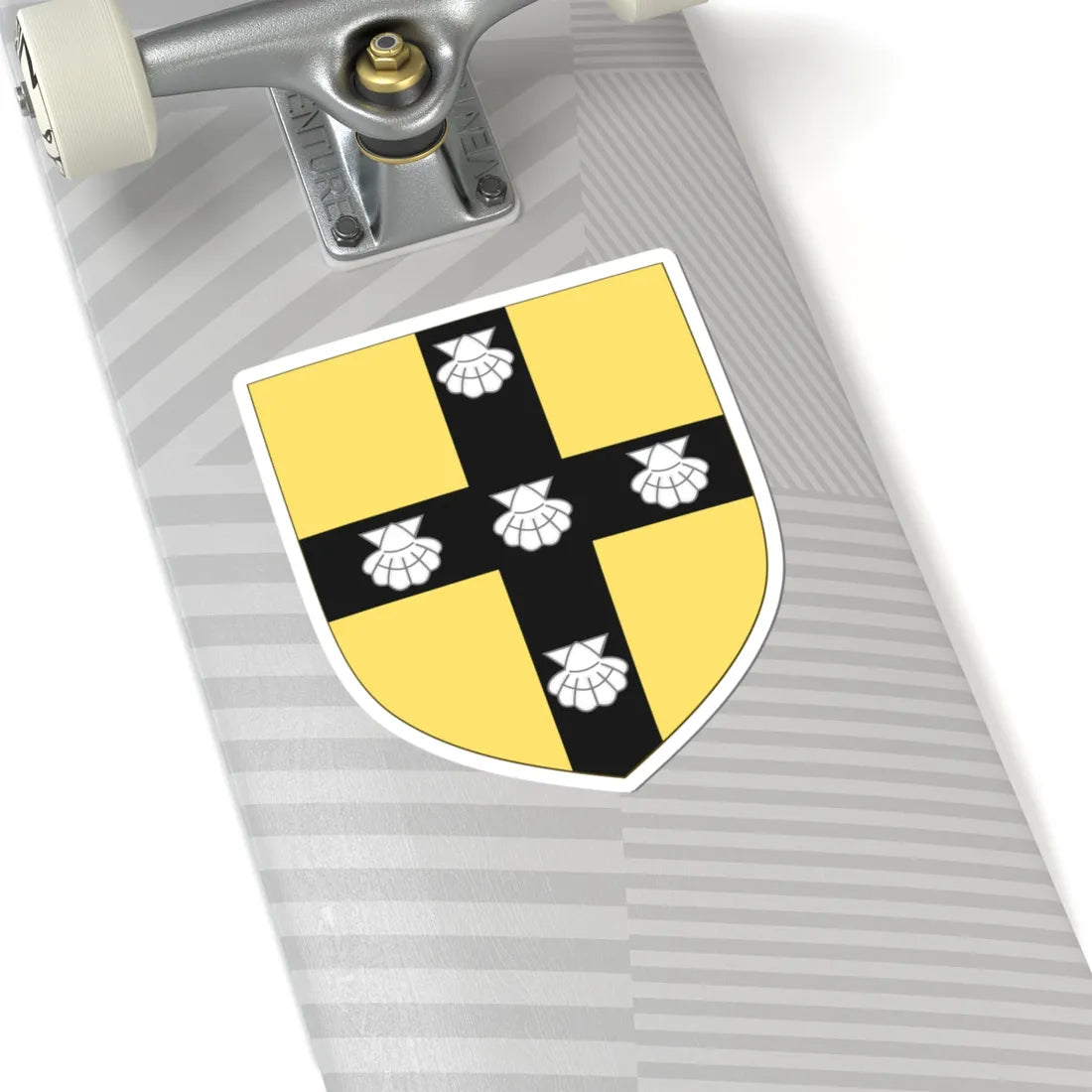 Arms of John III of Grailly (Spain) (Coat of Arms) STICKER Vinyl Kiss-Cut Decal - The Sticker Space