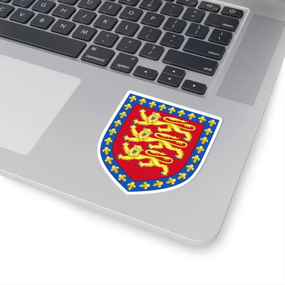 Arms of John of Eltham Earl of Cornwall (England) (Coat of Arms) STICKER Vinyl Kiss-Cut Decal - The Sticker Space
