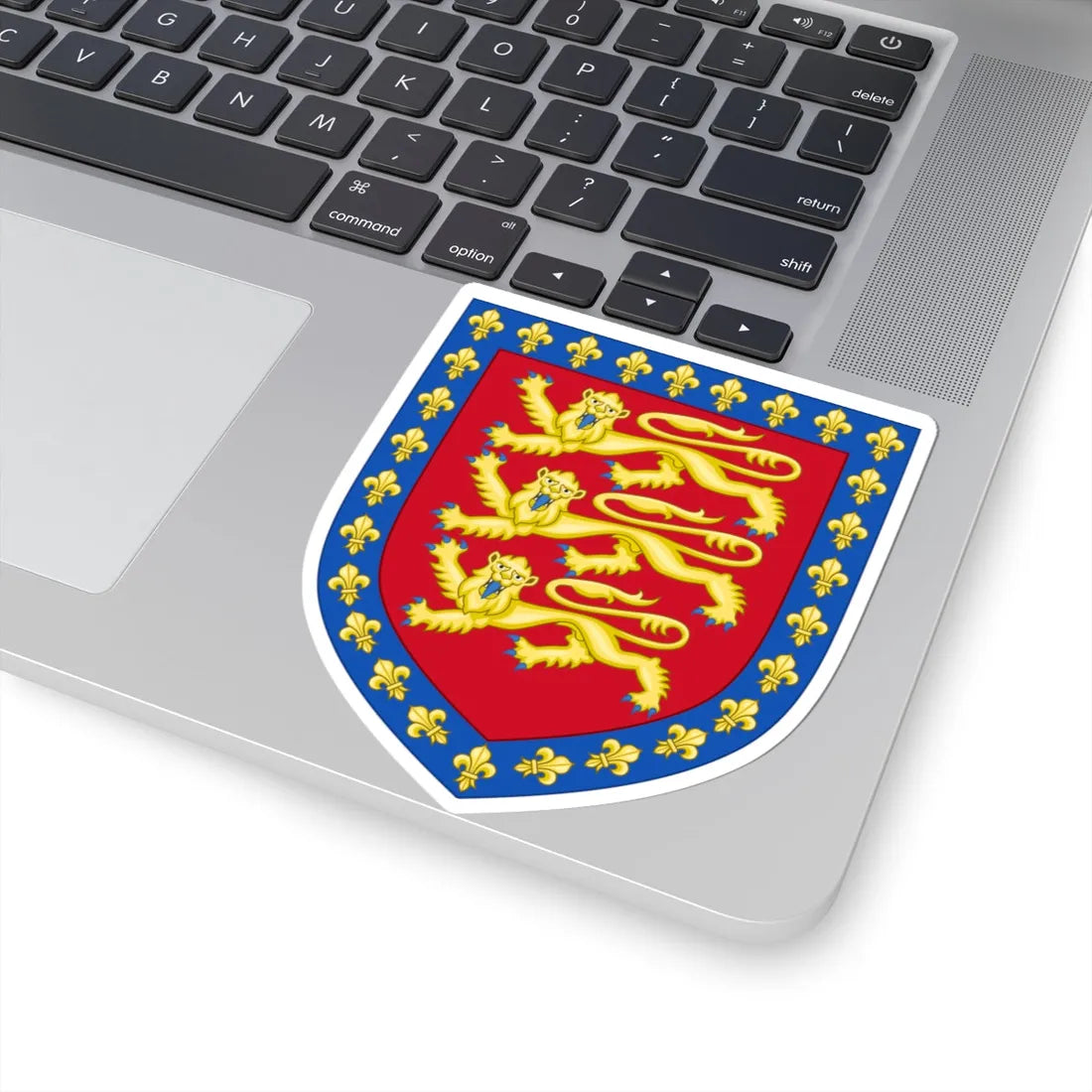 Arms of John of Eltham Earl of Cornwall (England) (Coat of Arms) STICKER Vinyl Kiss-Cut Decal - The Sticker Space