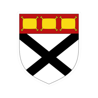 Arms of Johnstone (Scotland) (Coat of Arms) STICKER Vinyl Kiss-Cut Decal 2 Inch White - The Sticker Space