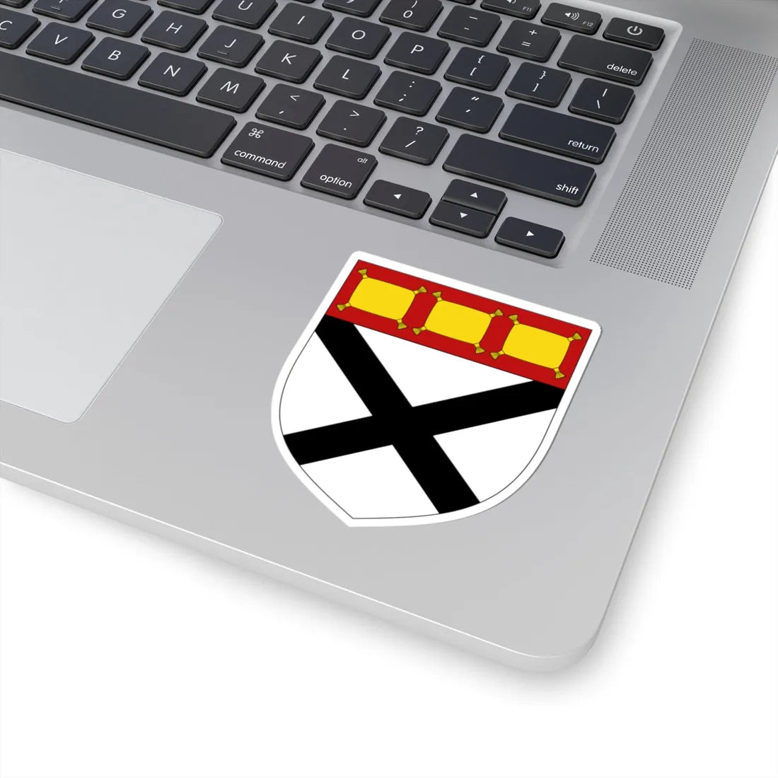 Arms of Johnstone (Scotland) (Coat of Arms) STICKER Vinyl Kiss-Cut Decal - The Sticker Space