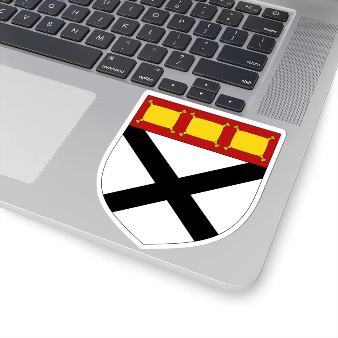 Arms of Johnstone (Scotland) (Coat of Arms) STICKER Vinyl Kiss-Cut Decal - The Sticker Space