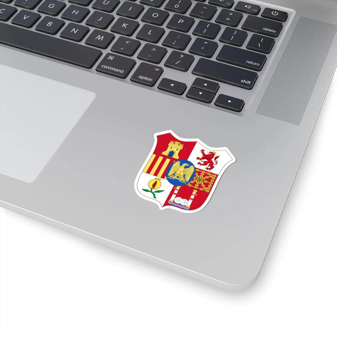 Arms of Joseph Bonaparte as King of Spain (Spain) (Coat of Arms) STICKER Vinyl Kiss-Cut Decal - The Sticker Space