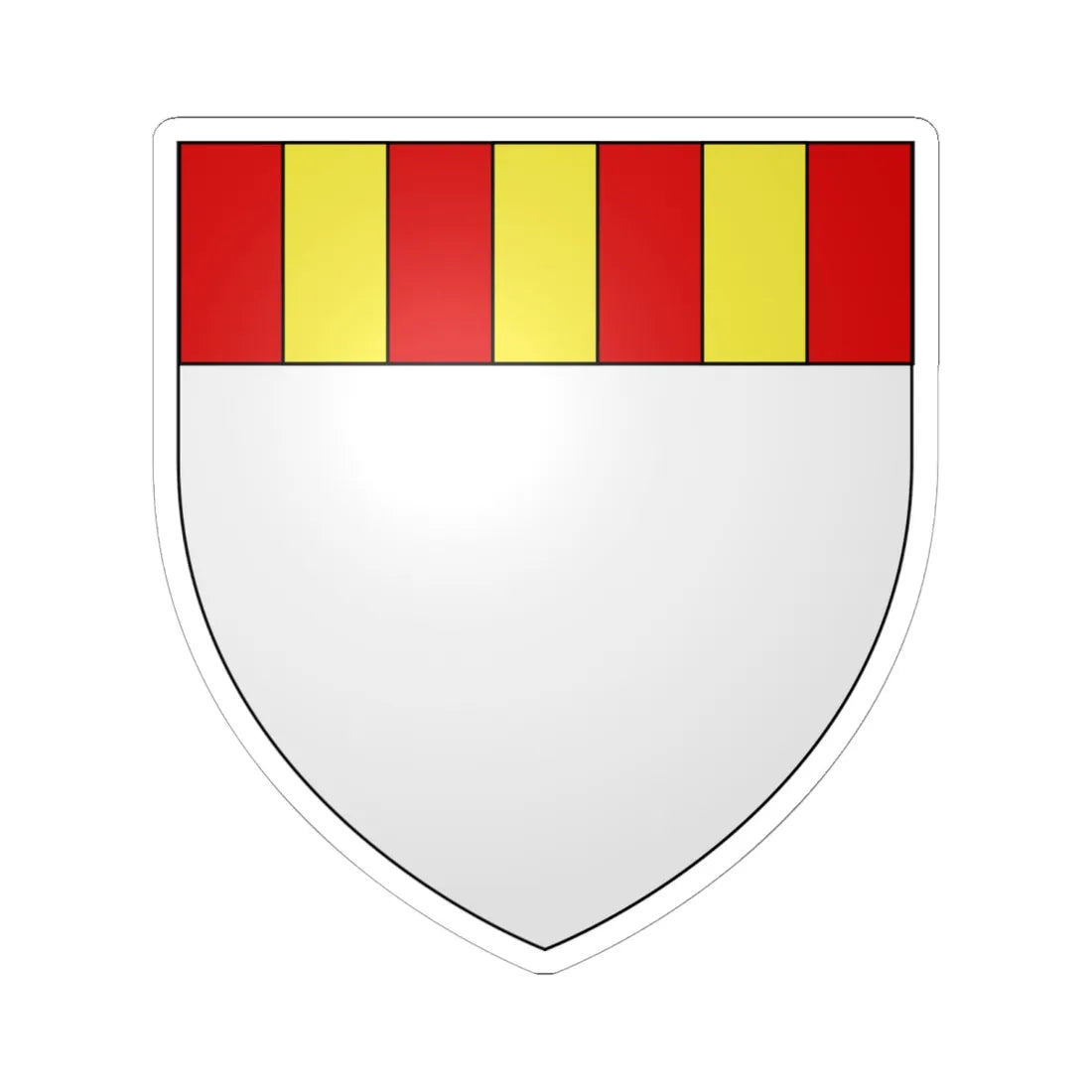 Arms of Keith Earl Marischal (Scotland) (Coat of Arms) STICKER Vinyl Kiss-Cut Decal 6 Inch White - The Sticker Space