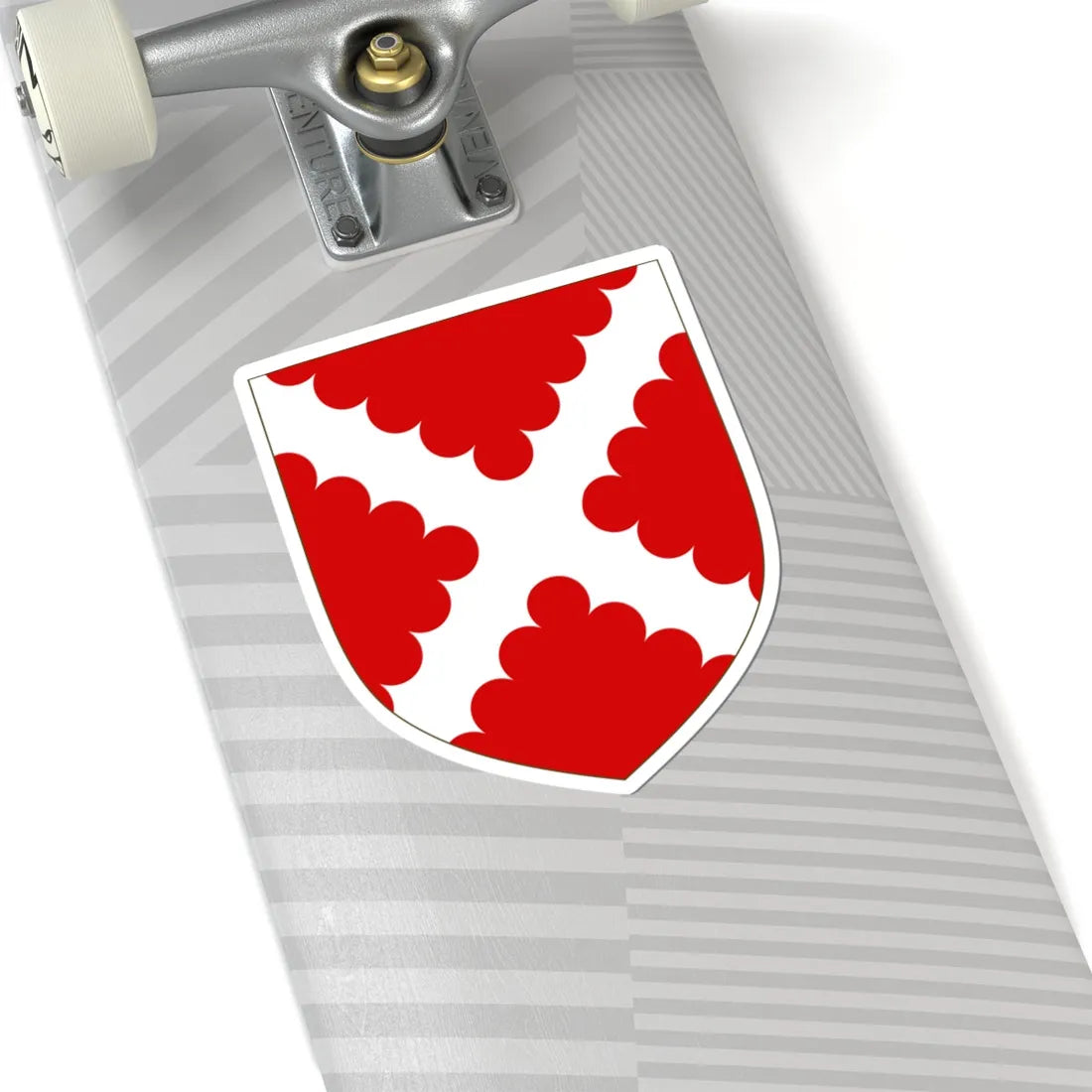 Arms of Kerdeston (England) (Coat of Arms) STICKER Vinyl Kiss-Cut Decal - The Sticker Space