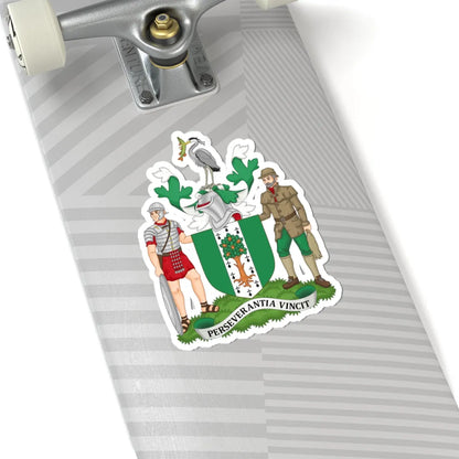 Arms of Kesteven County Council (England) (Coat of Arms) STICKER Vinyl Kiss-Cut Decal - The Sticker Space