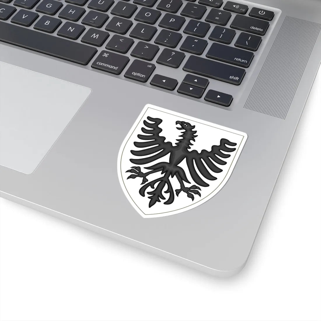 Arms of King Manfred of Sicily (Spain) (Coat of Arms) STICKER Vinyl Kiss-Cut Decal - The Sticker Space