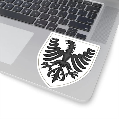 Arms of King Manfred of Sicily (Spain) (Coat of Arms) STICKER Vinyl Kiss-Cut Decal - The Sticker Space