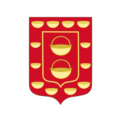 Arms of La Gomera (Spain) (Coat of Arms) STICKER Vinyl Kiss-Cut Decal 2 Inch White - The Sticker Space