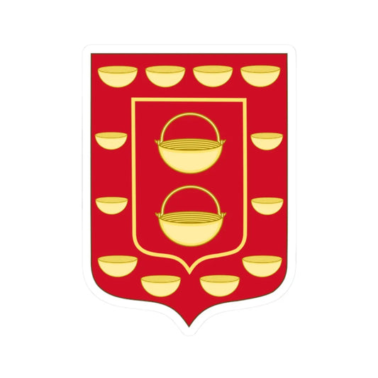 Arms of La Gomera (Spain) (Coat of Arms) STICKER Vinyl Kiss-Cut Decal 2 Inch White - The Sticker Space