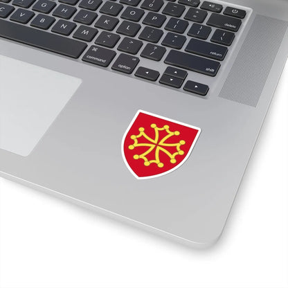 Arms of Languedoc (Spain) (Coat of Arms) STICKER Vinyl Kiss-Cut Decal - The Sticker Space