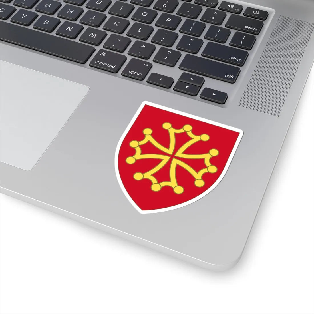 Arms of Languedoc (Spain) (Coat of Arms) STICKER Vinyl Kiss-Cut Decal - The Sticker Space