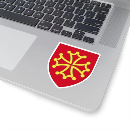 Arms of Languedoc (Spain) (Coat of Arms) STICKER Vinyl Kiss-Cut Decal - The Sticker Space