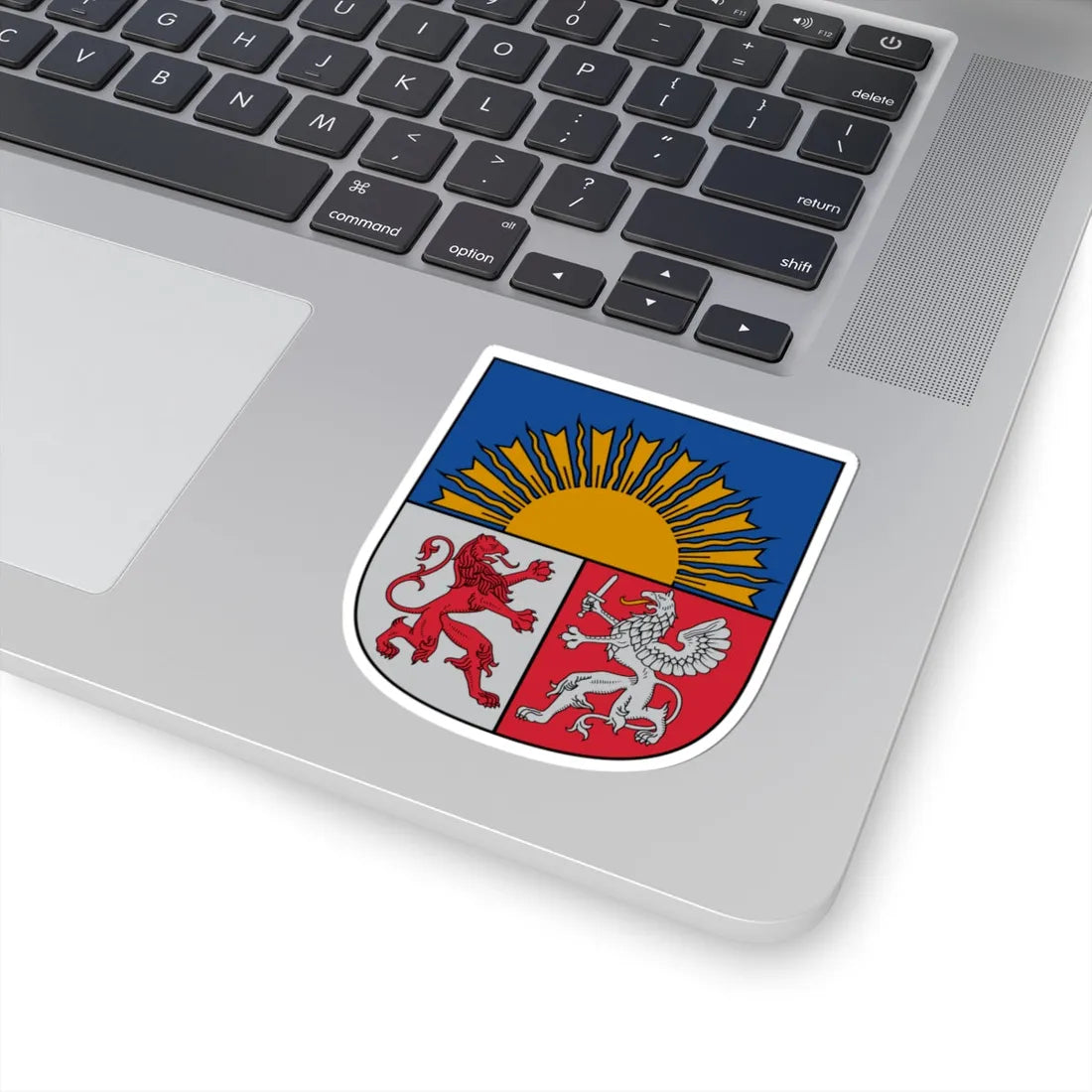 Arms of Latvia (Latvia) (Coat of Arms) STICKER Vinyl Kiss-Cut Decal - The Sticker Space