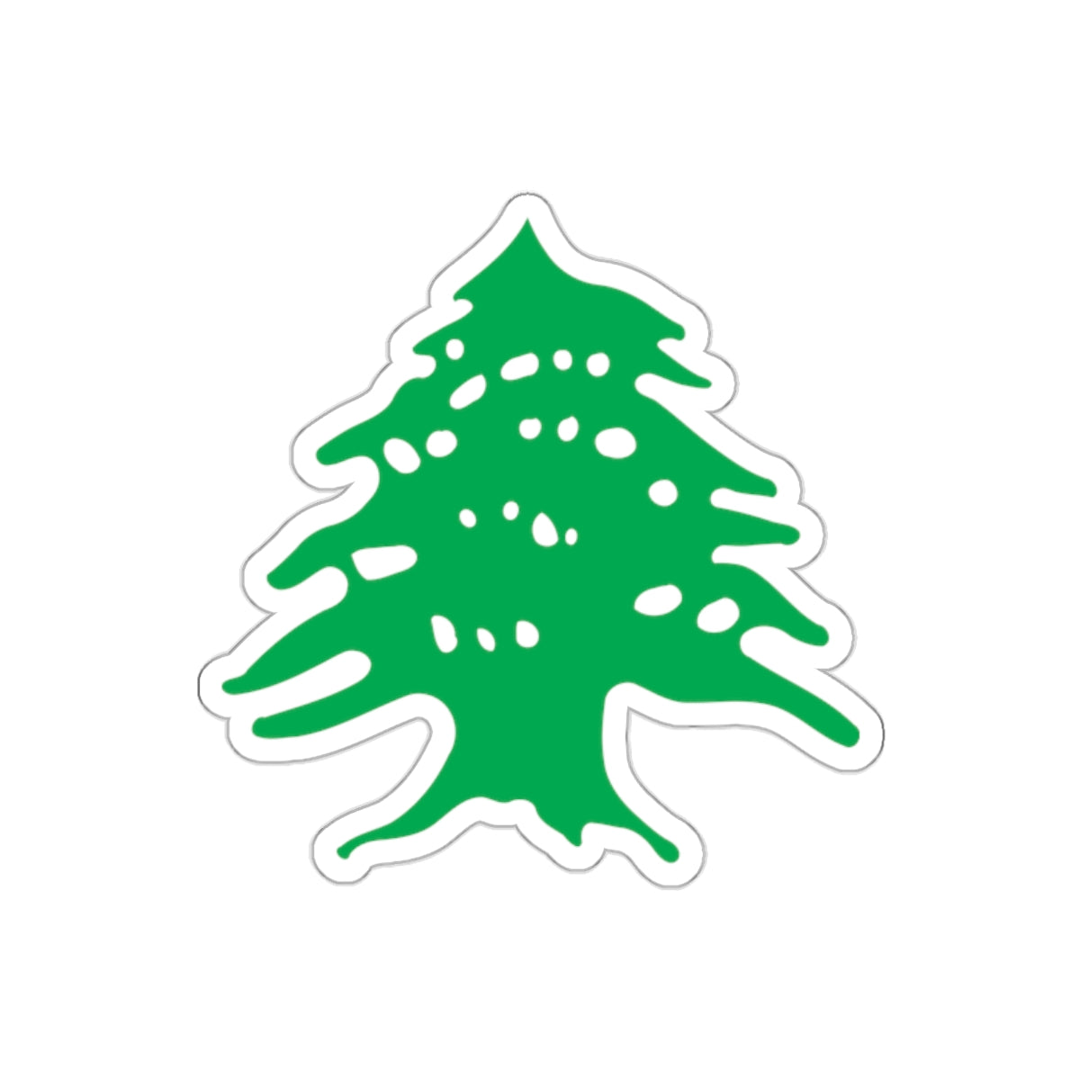 Arms of Lebanon STICKER Vinyl Die-Cut Decal-White-The Sticker Space