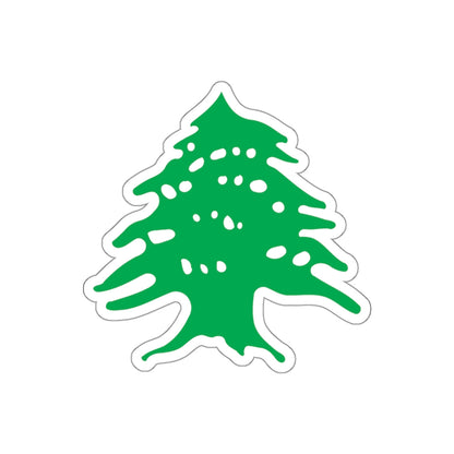 Arms of Lebanon STICKER Vinyl Die-Cut Decal-White-The Sticker Space