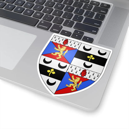 Arms of Lee Guinness (Ireland) (Coat of Arms) STICKER Vinyl Kiss-Cut Decal - The Sticker Space