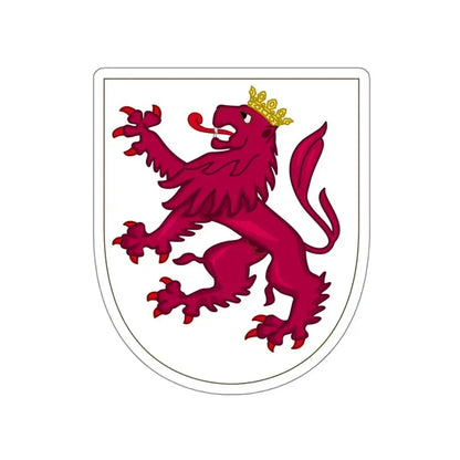 Arms of León STICKER Vinyl Die-Cut Decal 4 Inch - The Sticker Space