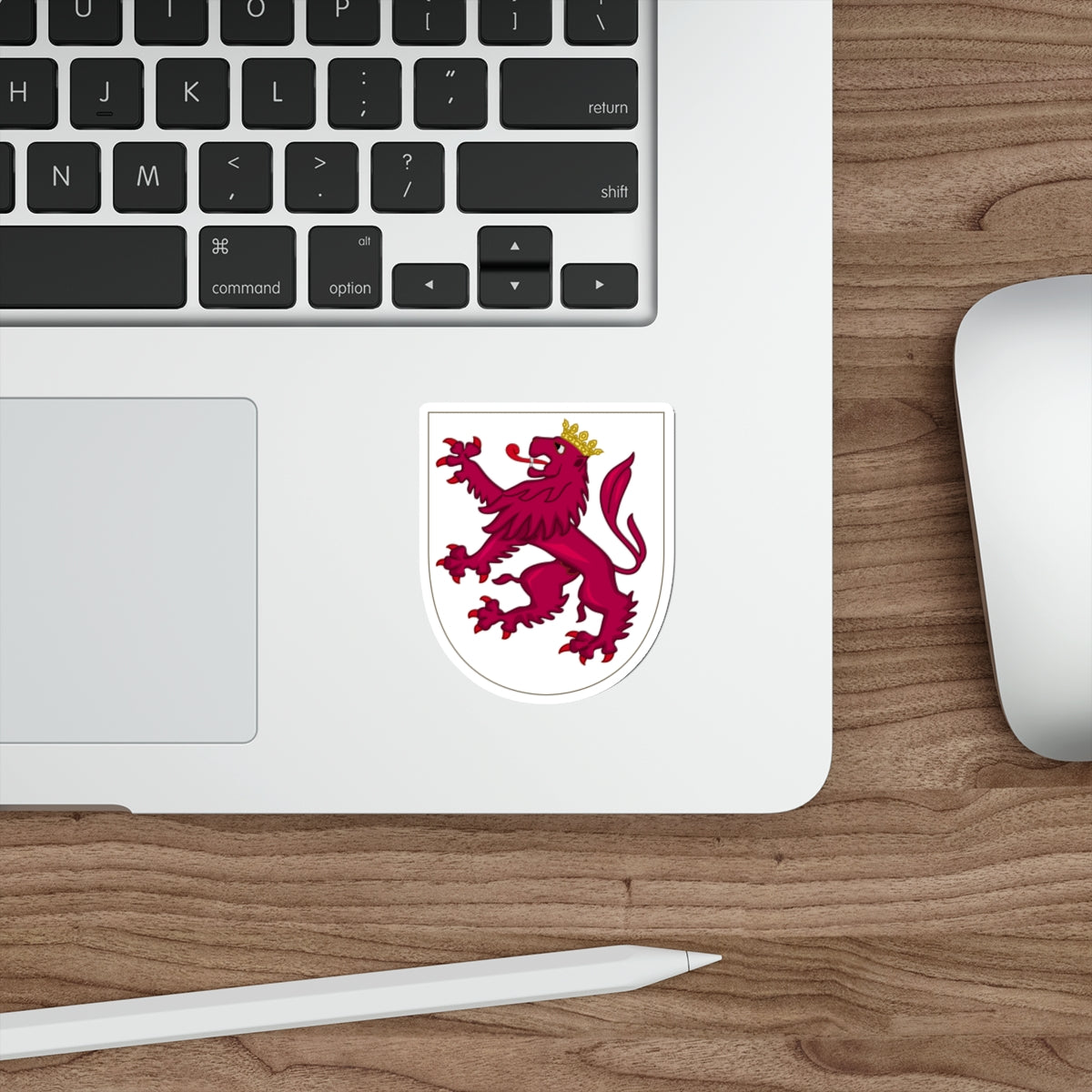 Arms of León STICKER Vinyl Die-Cut Decal-The Sticker Space