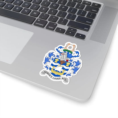Arms of Lindsey County Council (England) (Coat of Arms) STICKER Vinyl Kiss-Cut Decal - The Sticker Space