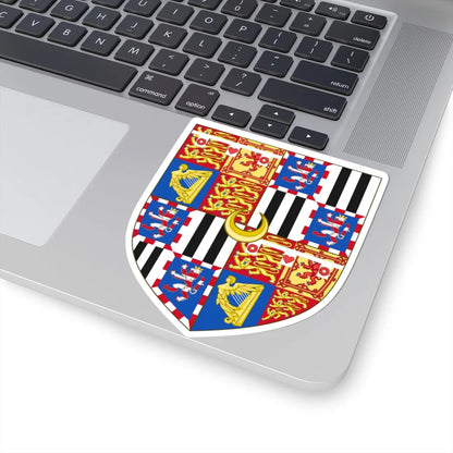 Arms of Lord Leopold Mountbatten (Spain) (Coat of Arms) STICKER Vinyl Kiss-Cut Decal - The Sticker Space