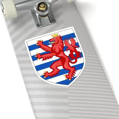 Arms of Luxembourg (Luxembourg) (Coat of Arms) STICKER Vinyl Kiss-Cut Decal - The Sticker Space