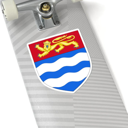 Arms of Lyme Regis (England) (Coat of Arms) STICKER Vinyl Kiss-Cut Decal - The Sticker Space